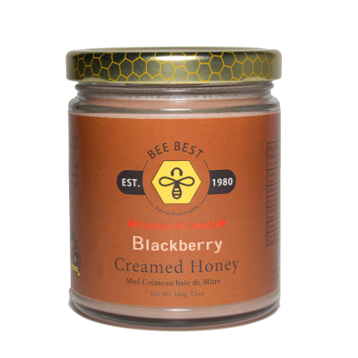 Blackberry Creamed Honey (340g)